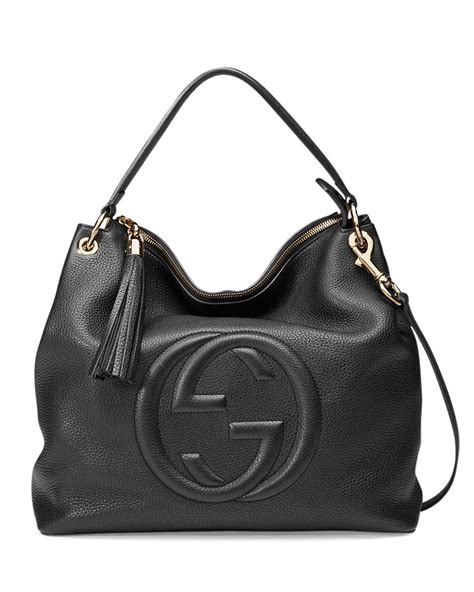 big black gucci purse|black Gucci purse sale.